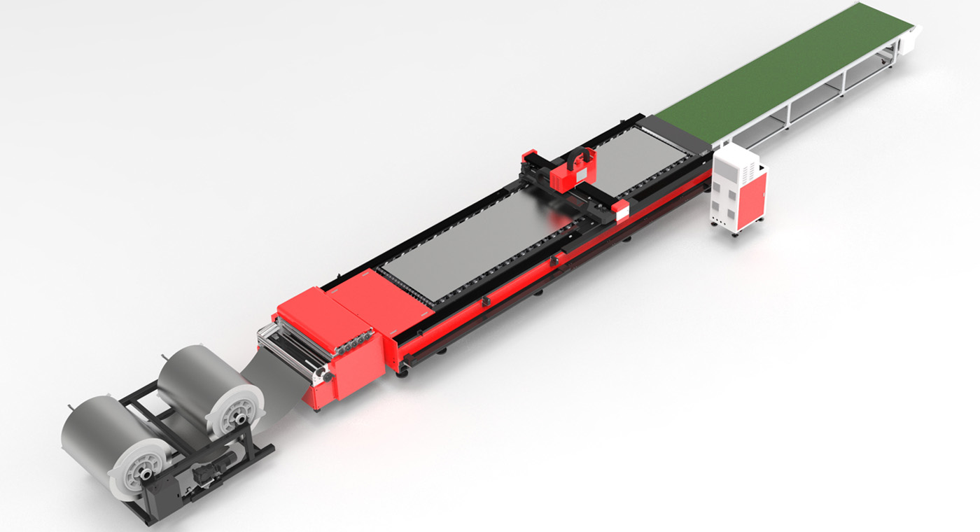 自动送料激光切割机