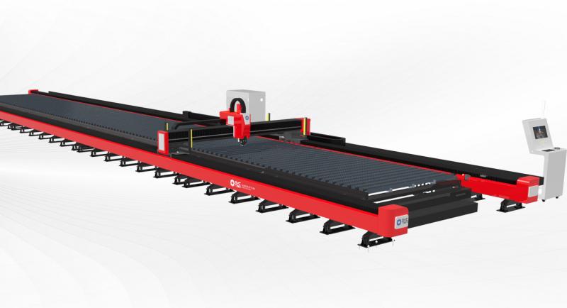 地轨式大幅面光纤激光切割机