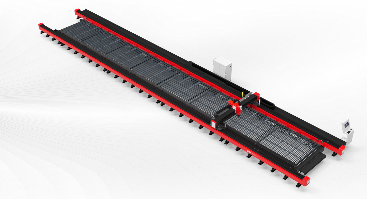 大幅面光纤激光切割机